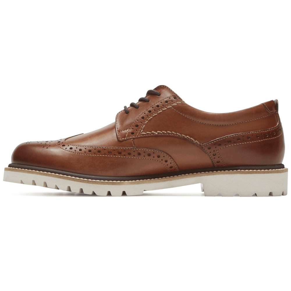 Rockport Pen Sko Herre Brune - Marshall Wingtip - PBMU14637